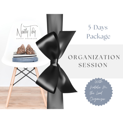 Five-Days-Gift-Certificate for NEATLYTIDY by Natalie Manas