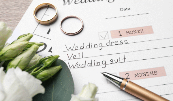 Wedding Checklist by Natalie Manas @NeatlyTidy.