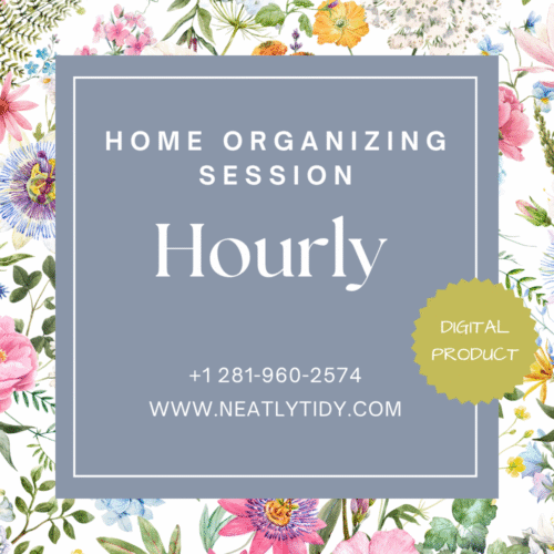 Home Organizing – Hourly Rate
